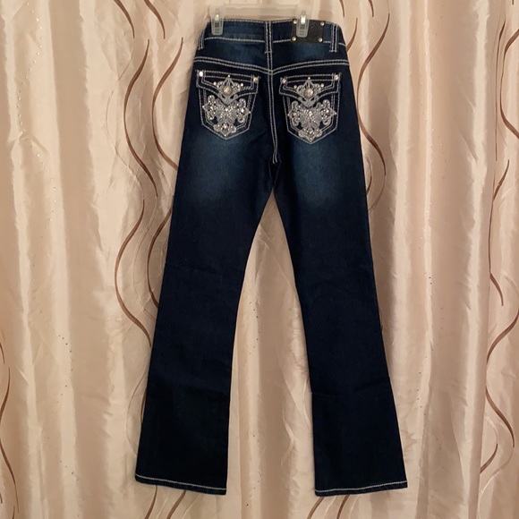 Girls size 12 Wired Heart jeans NWOT - Picture 11 of 12